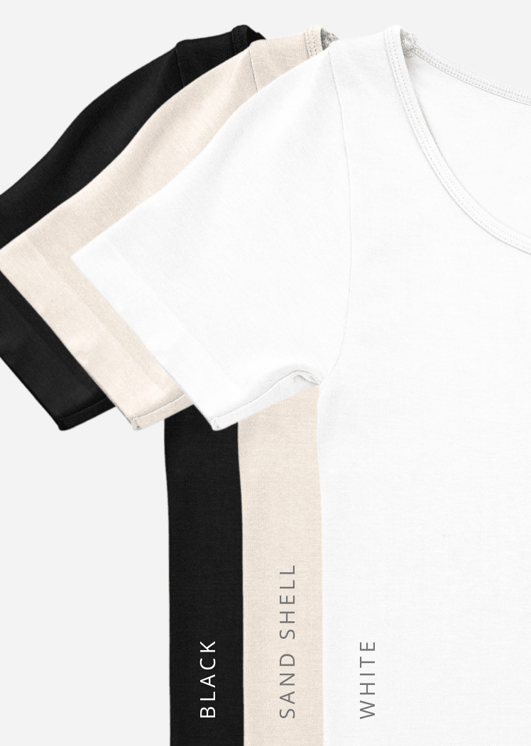 Short Sleeve Basic Top - Vintage Vault Boutique