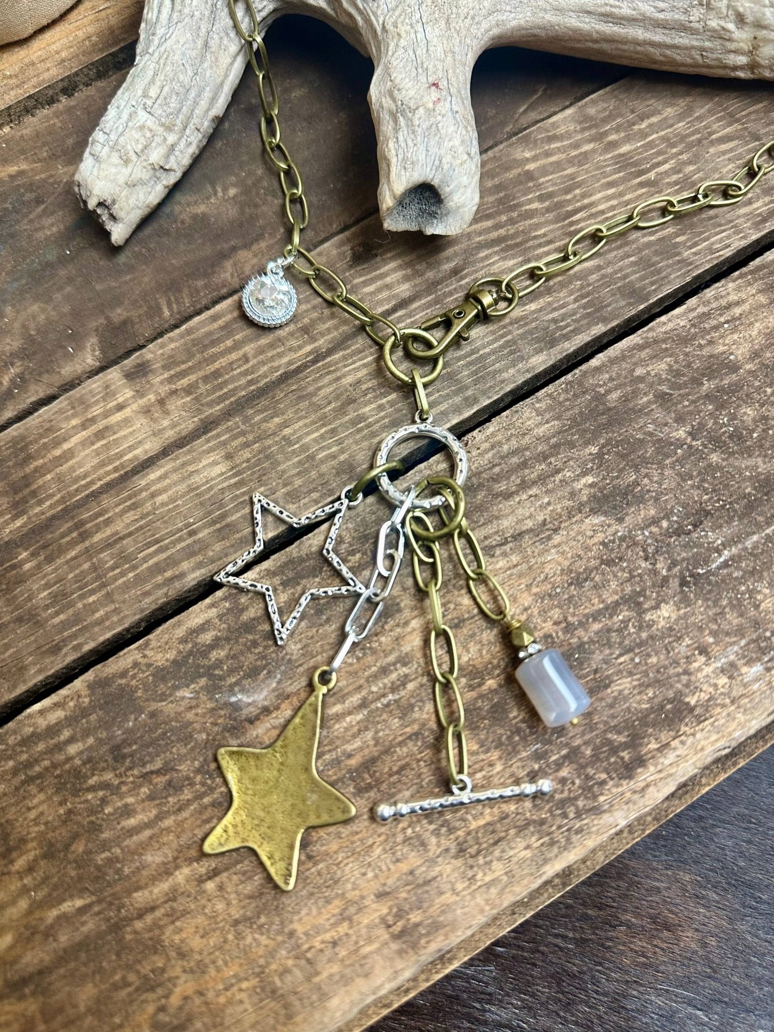 Rock Star Necklace - Vintage Vault Boutique