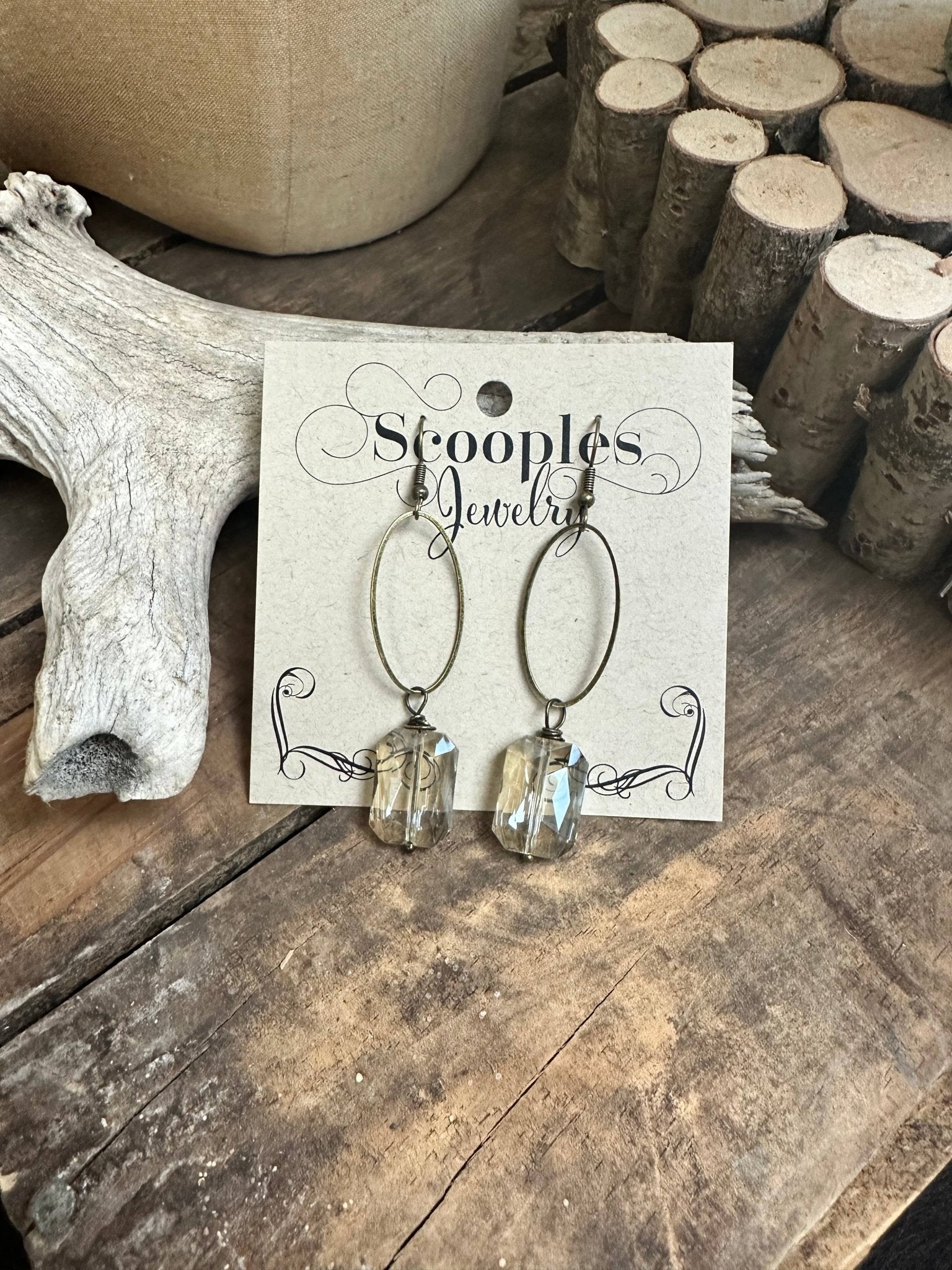 Cashmere Dangle - Earring - Vintage Vault Boutique