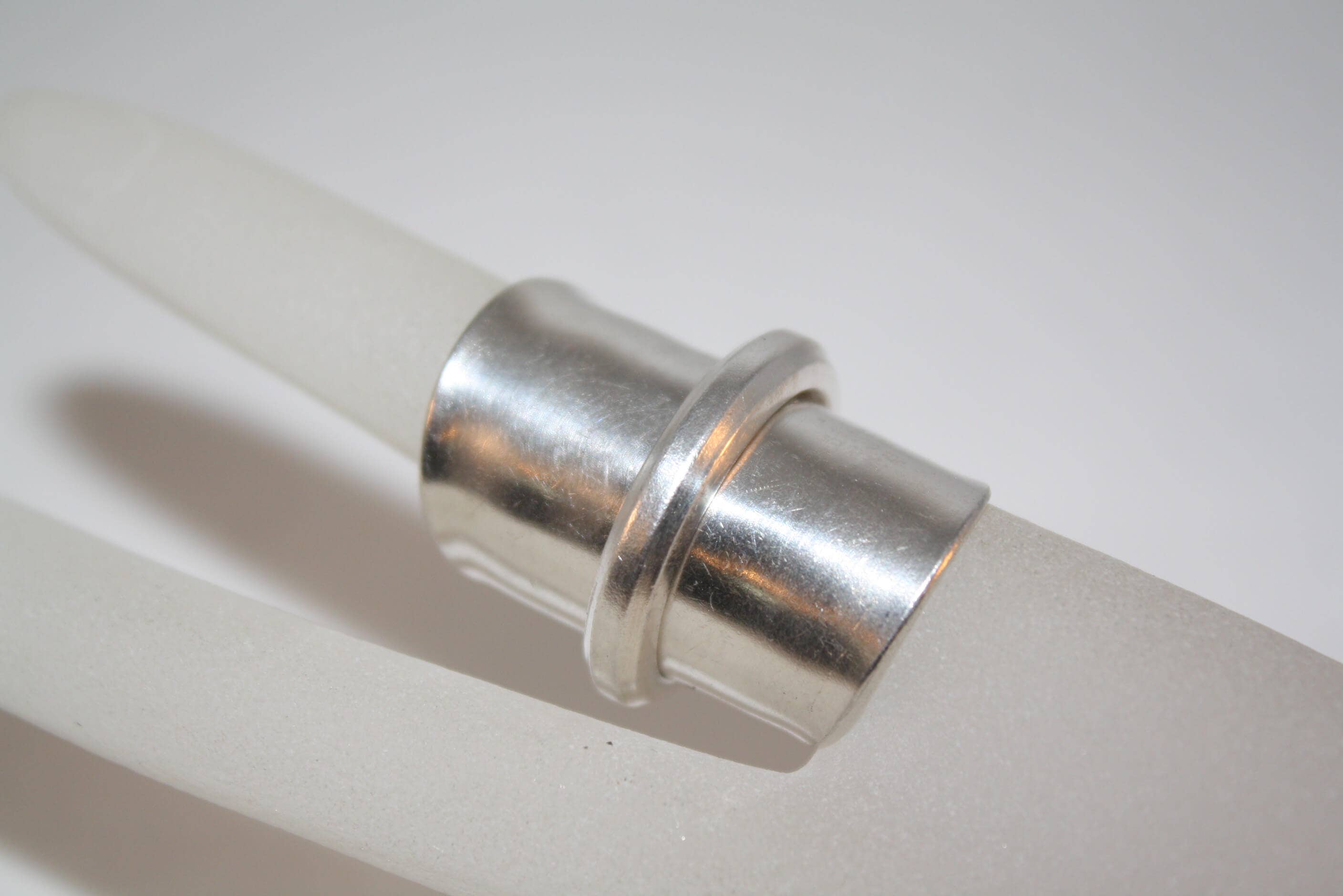 Silver Ice Teaspoon Ring - Vintage Vault Boutique