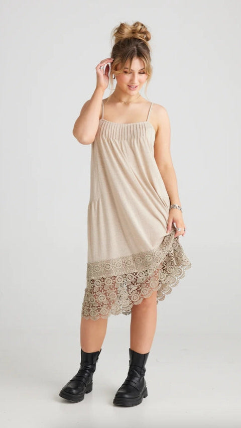 Marisol Lace Edged Dress/Slip