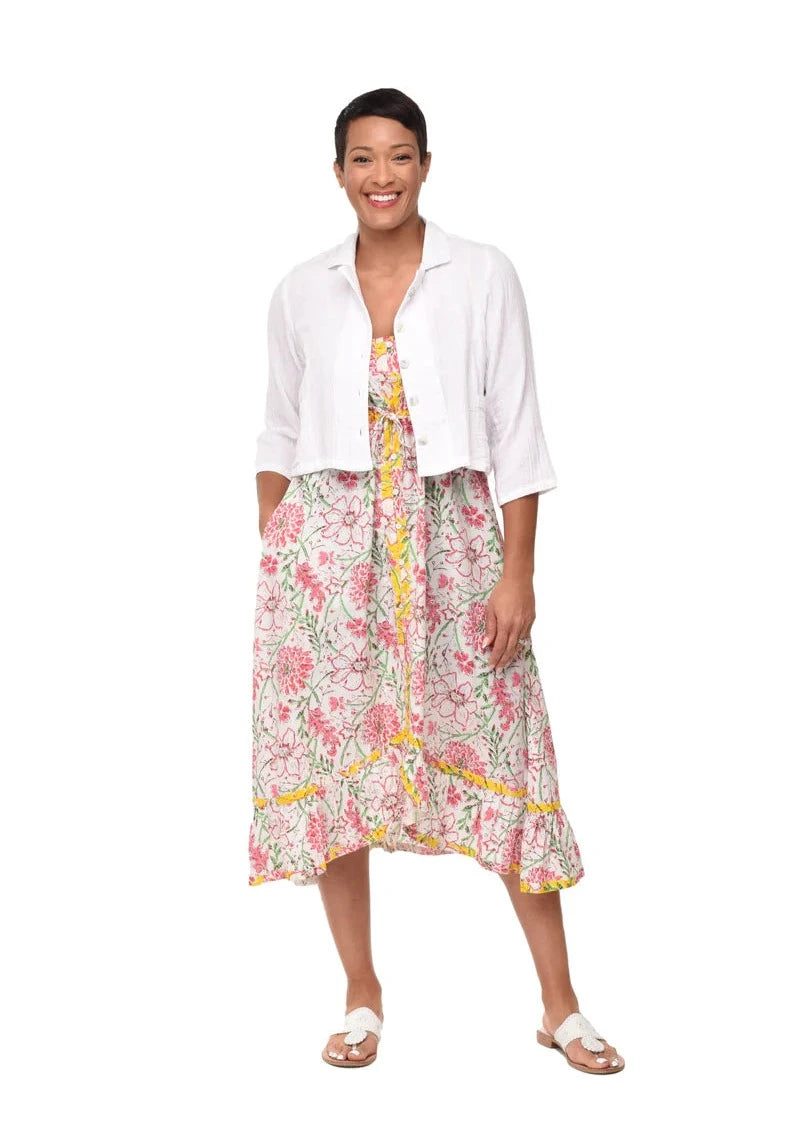 Abigail Cotton Tank Dress Paradise Medium