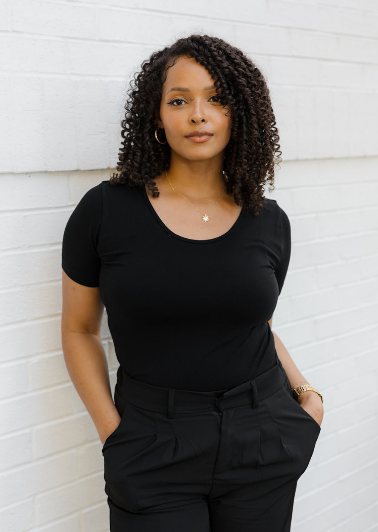 Short Sleeve Basic Top