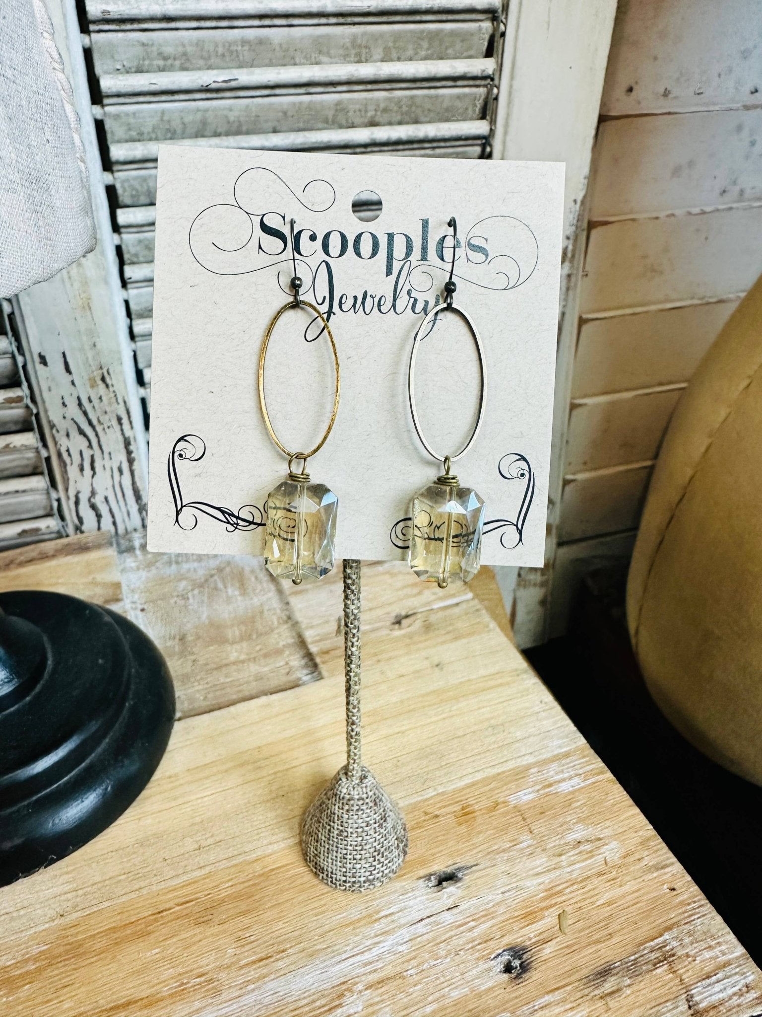 Cashmere Dangle - Earring - Vintage Vault Boutique