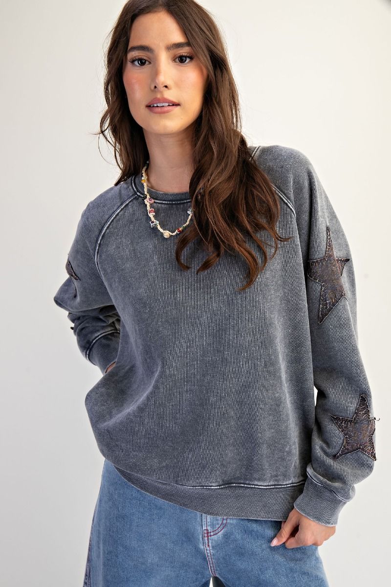 Ash Star Applique Sweatshirt