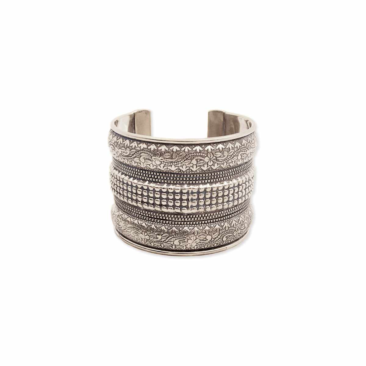 Bali Bazaar Silver Cuff Bracelet