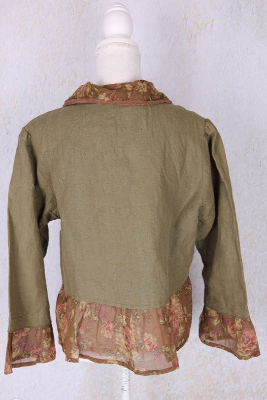Mathis Jacket in Moss - Vintage Vault Boutique