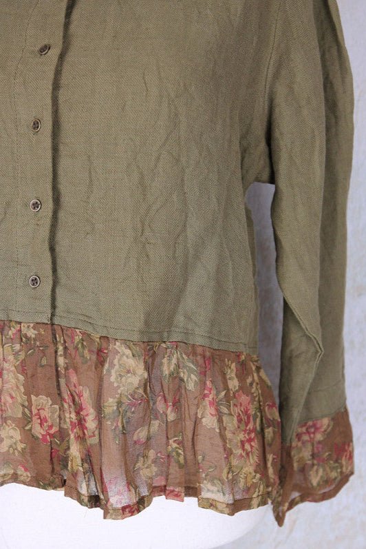 Mathis Jacket in Moss - Vintage Vault Boutique