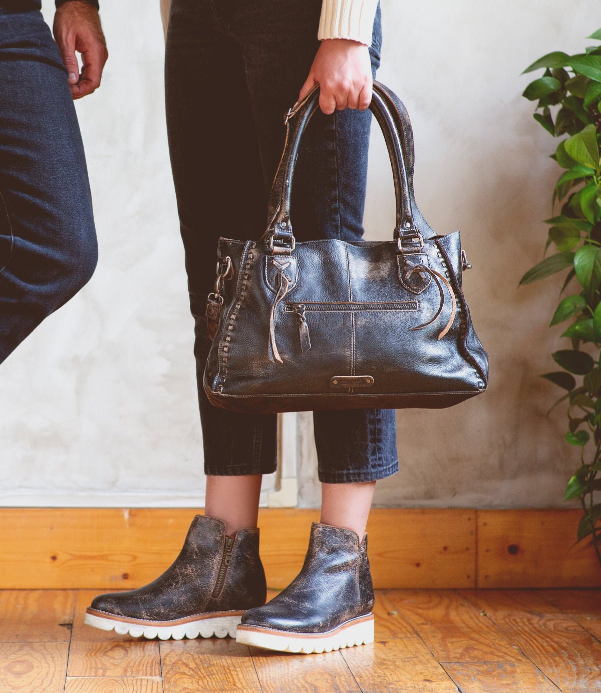 ROCKABABY - Tote Shoulder Bag - Vintage Vault Boutique