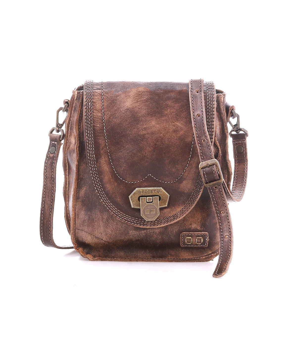 Rhyme in Teak Crossbody Bag - Vintage Vault Boutique