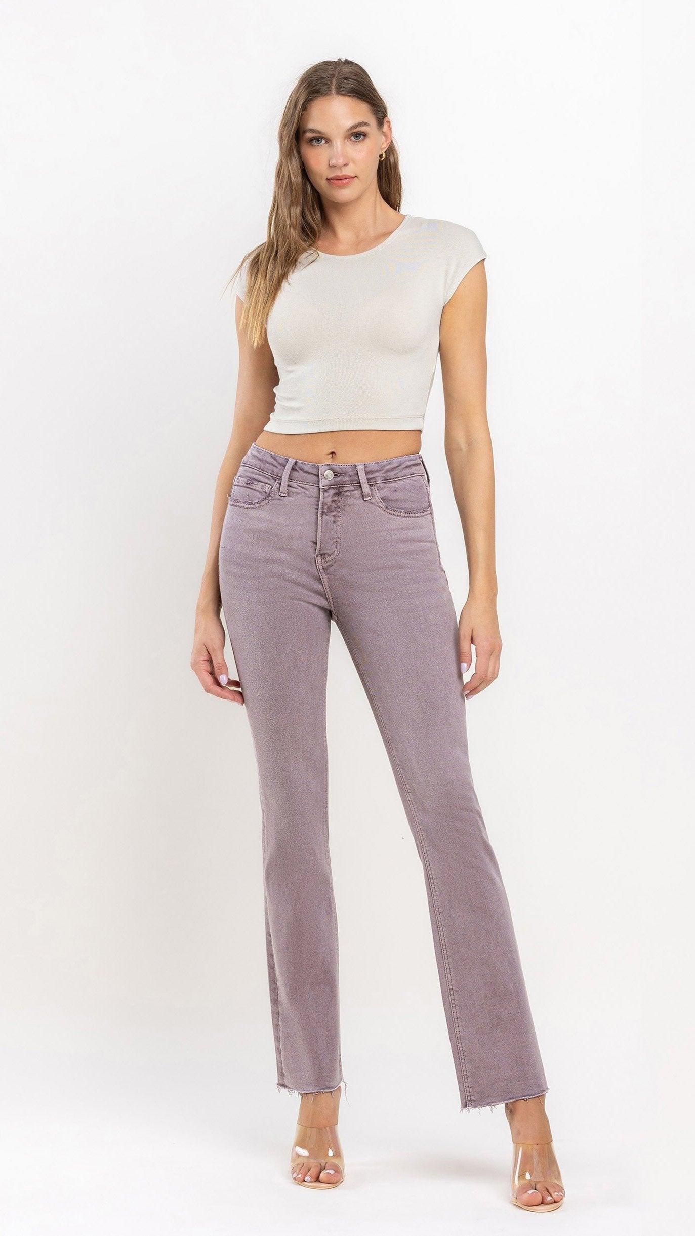 Burnt Rose Bootcut Jean