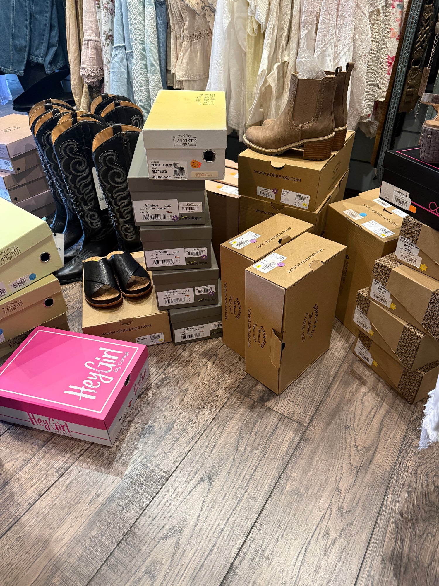 TENT SALE SHOES
