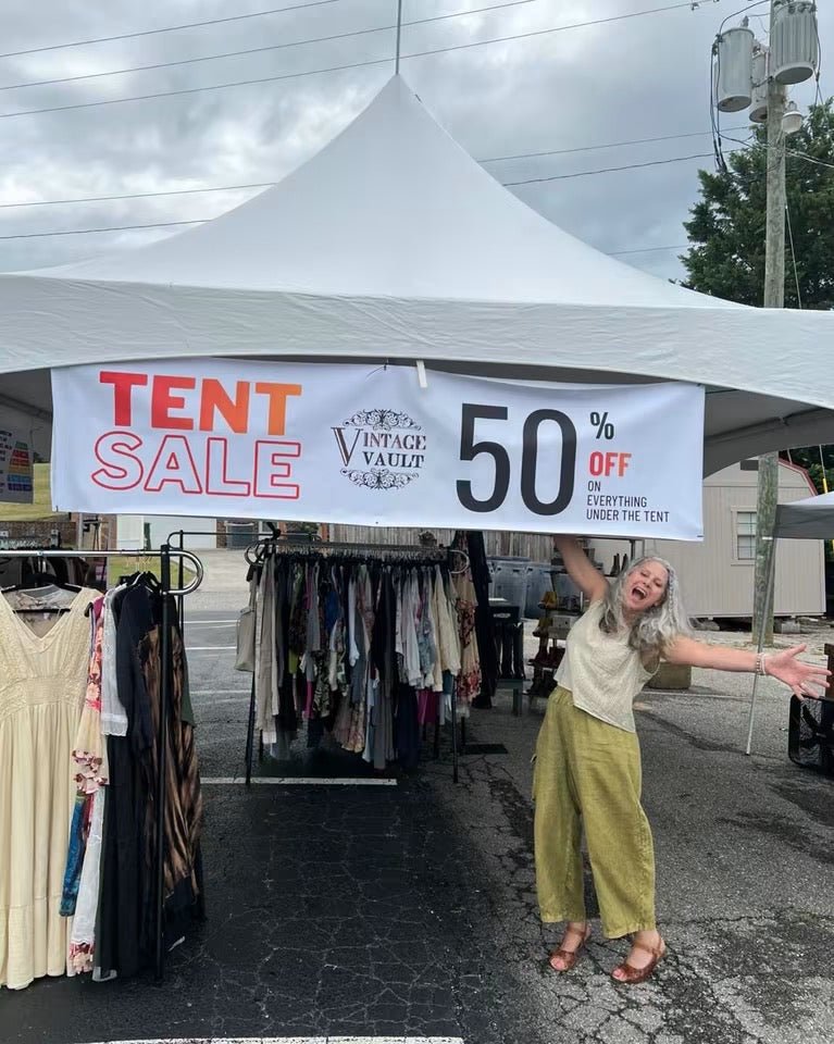 TENT SALE - Vintage Vault Boutique