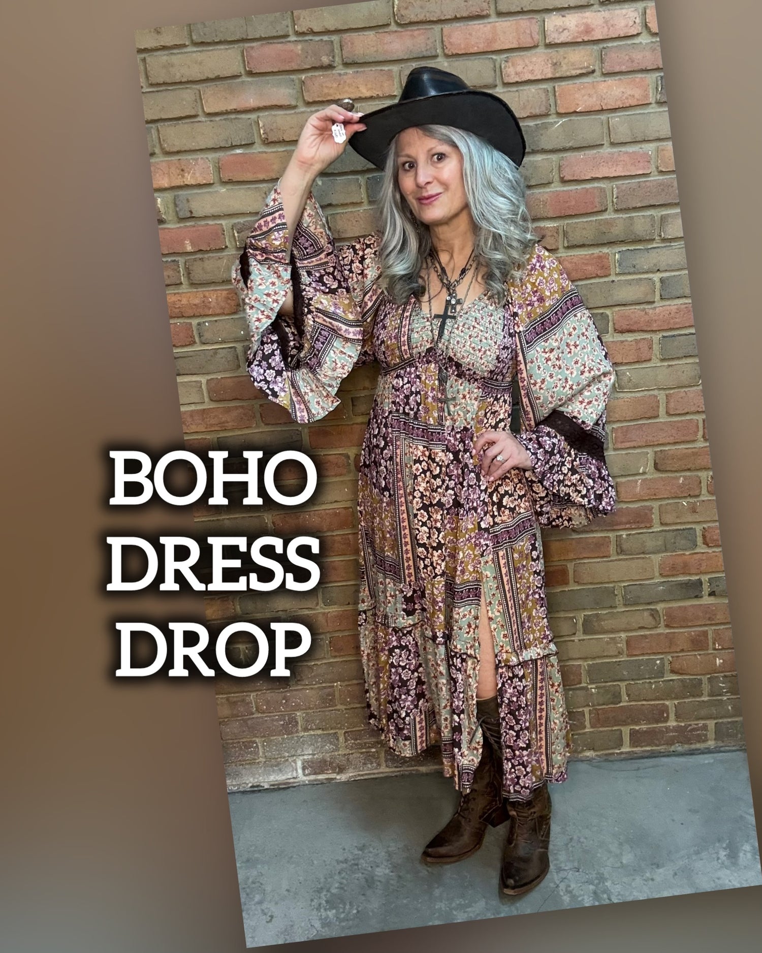Boho Dress Drop
