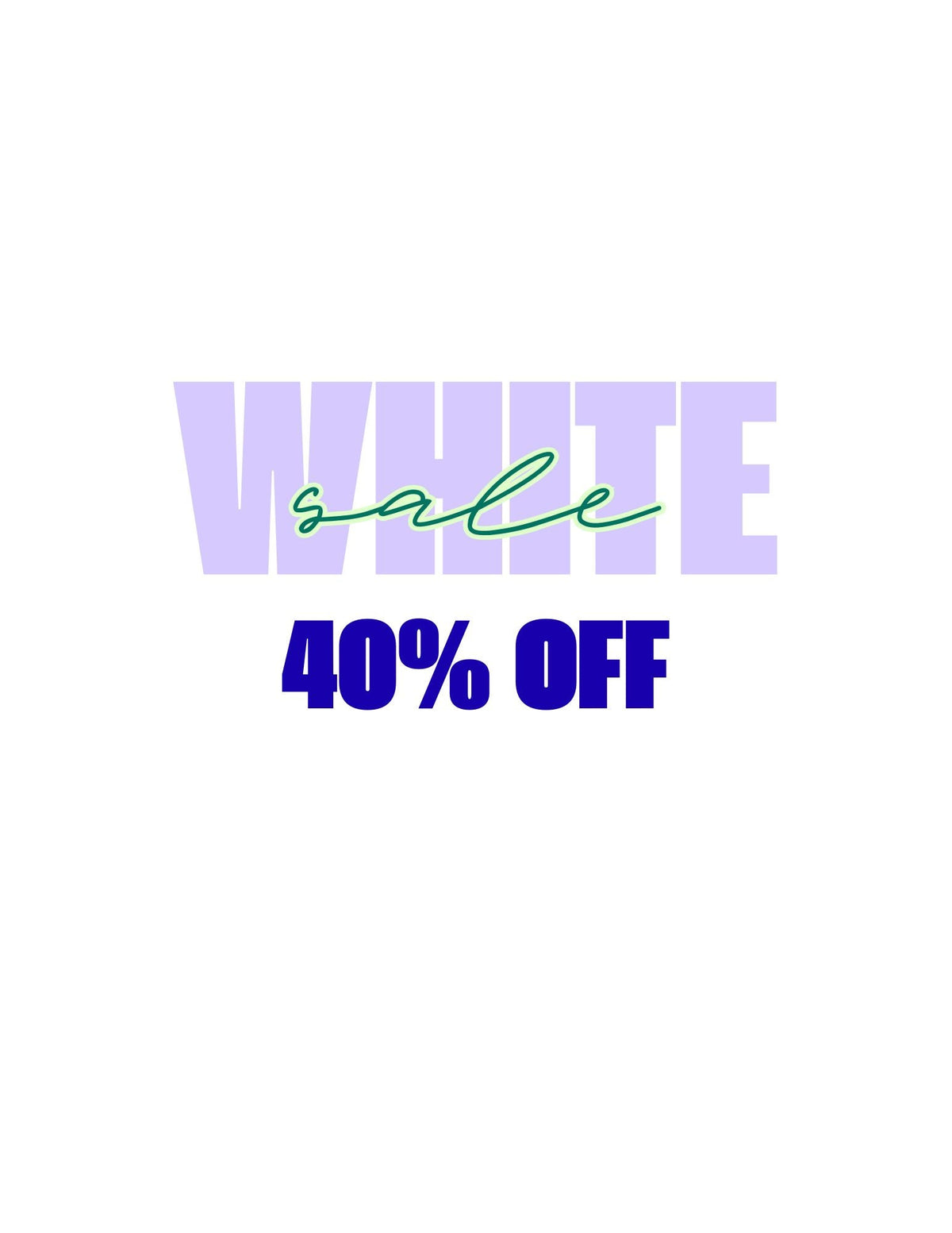 White Sale - Vintage Vault Boutique
