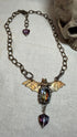Bling Bat Necklace - Vintage Vault Boutique
