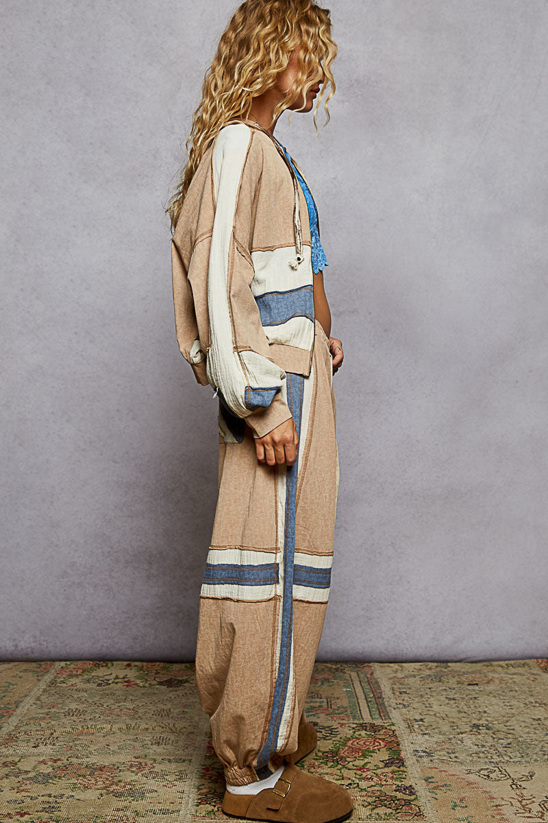 Latte Jogger Gauze Pant