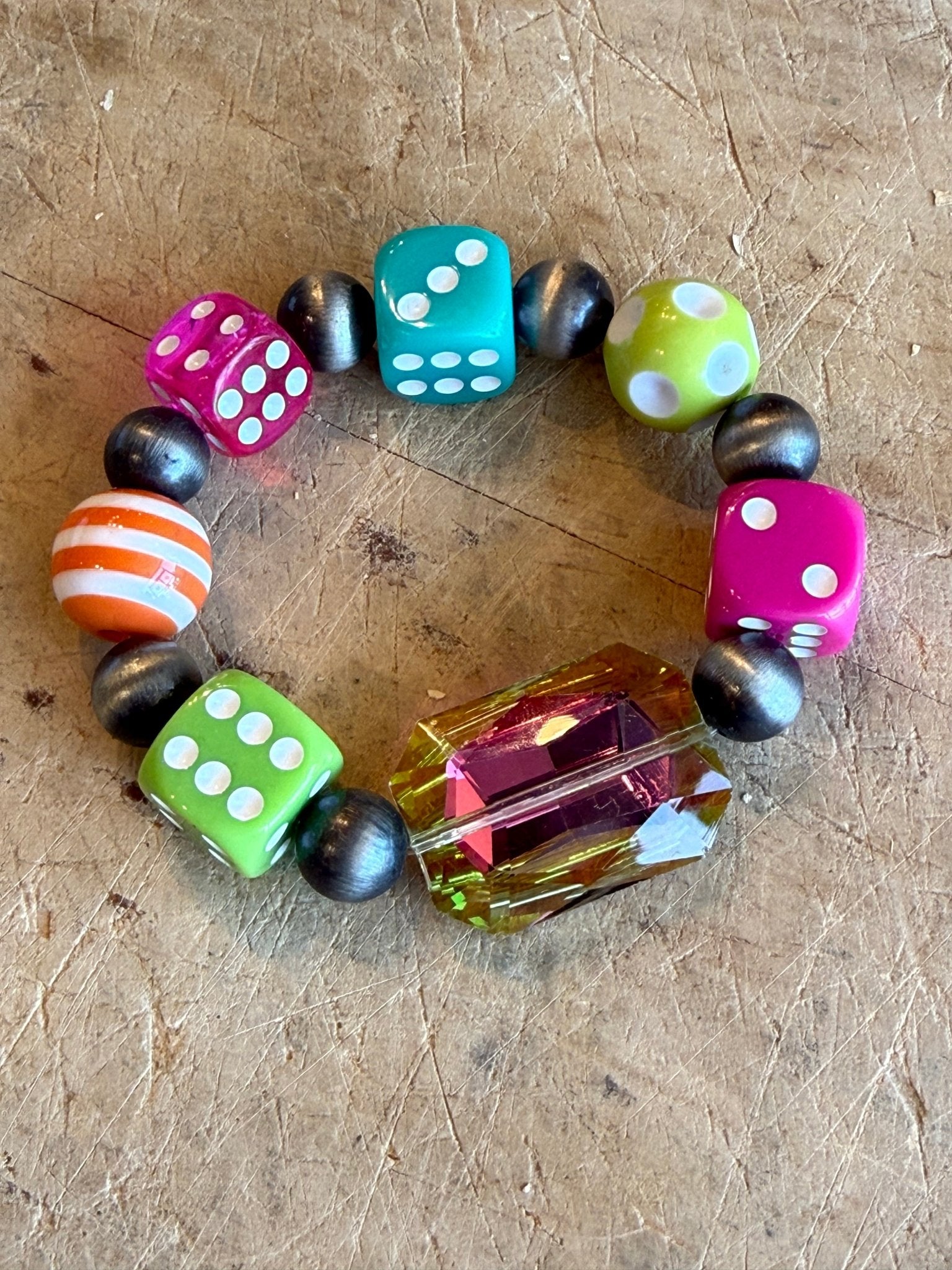 Roll the Die Bracelets - Vintage Vault Boutique