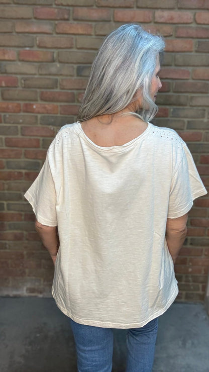 Cherub and Rose T-Shirt - Vintage Vault Boutique