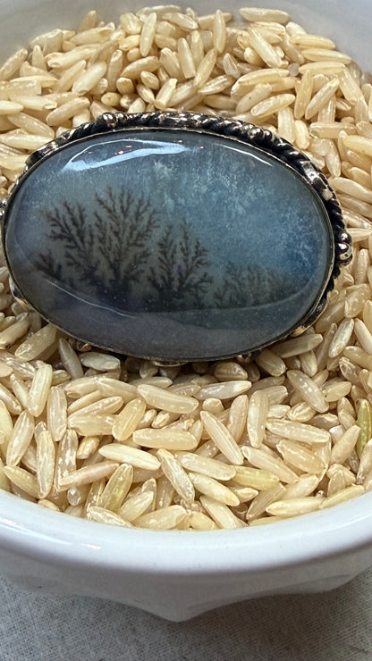 Ocean Oval Ring