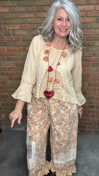 LOVE Tile Necklace - Vintage Vault Boutique