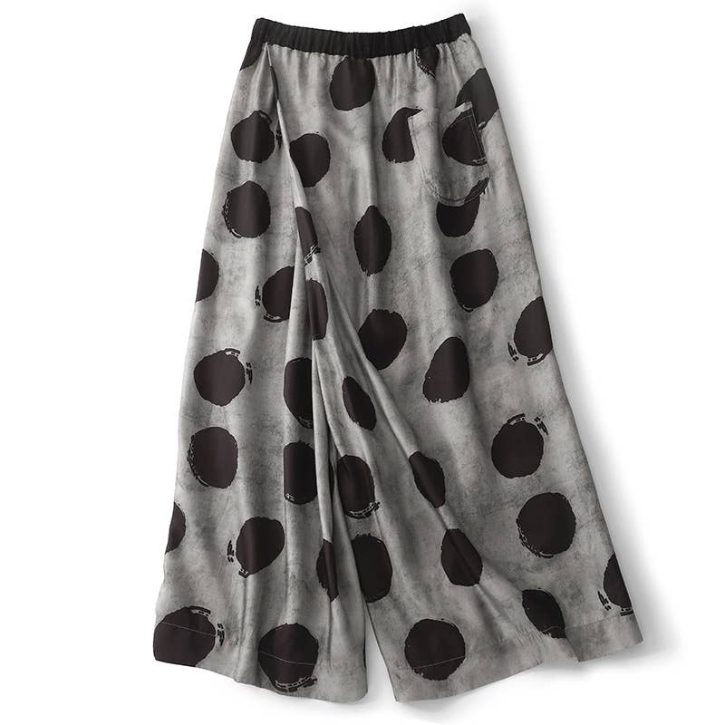 Polka Dot Wide Leg Pants
