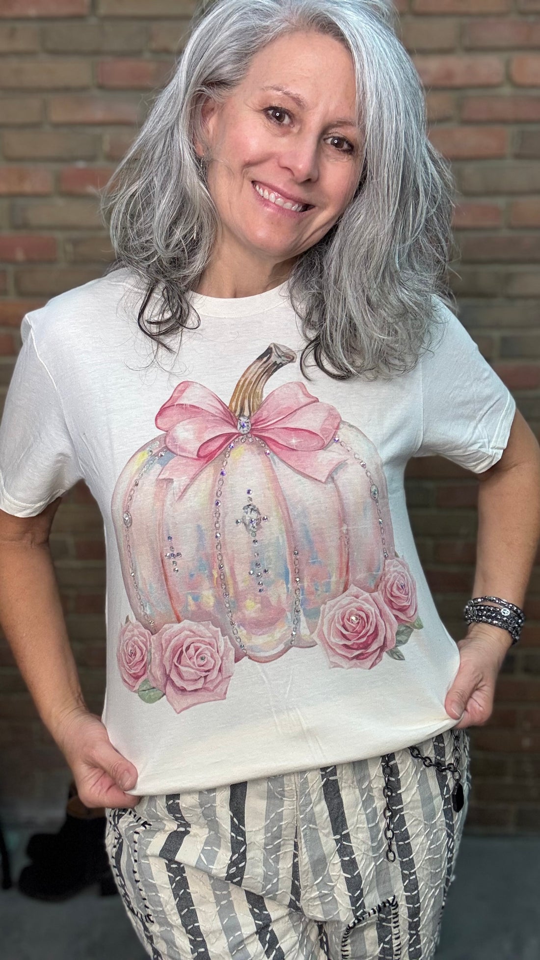 Cinderella Pumpkin Bling Tee