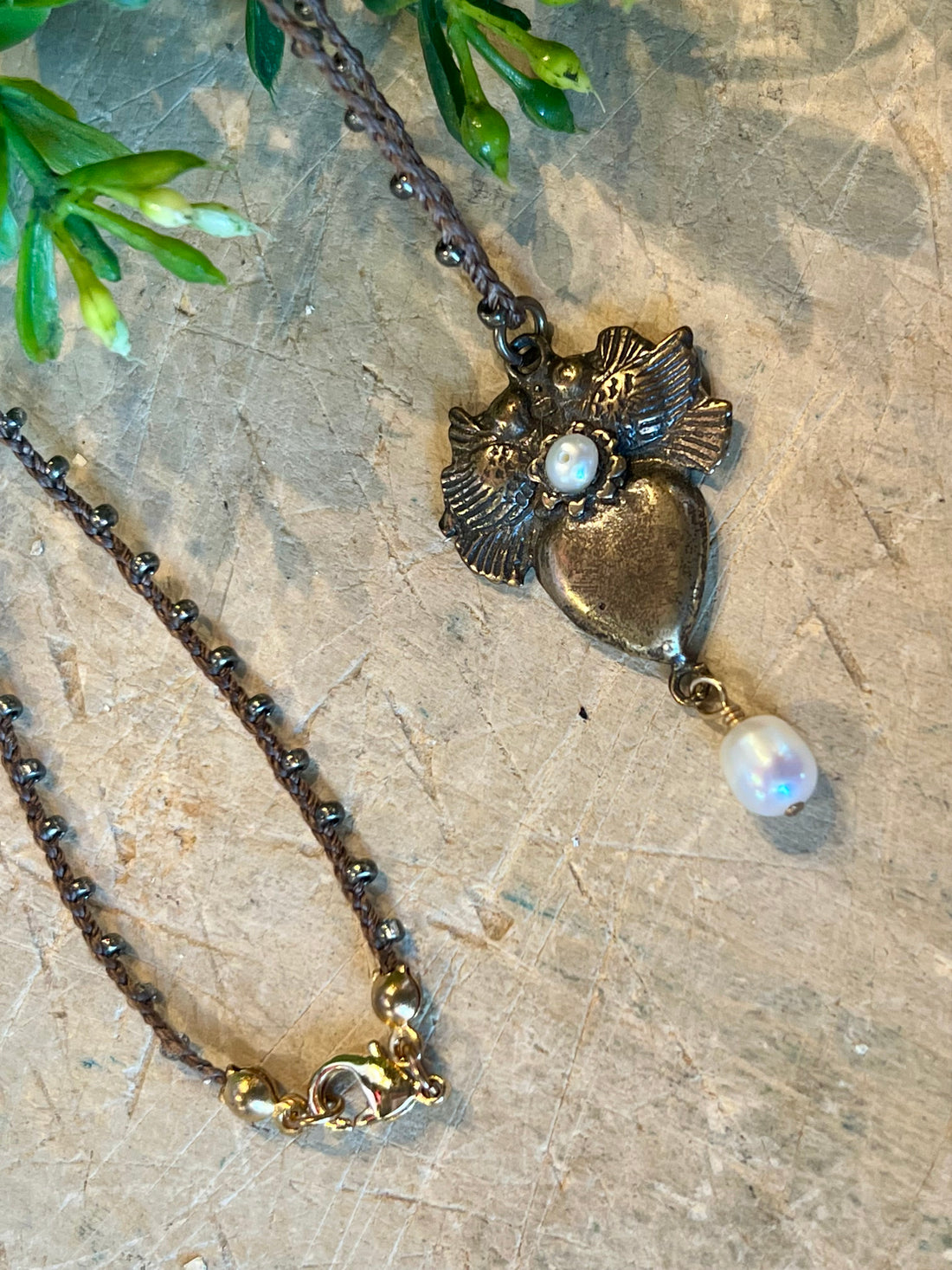 Lovebird Heart Necklace 11