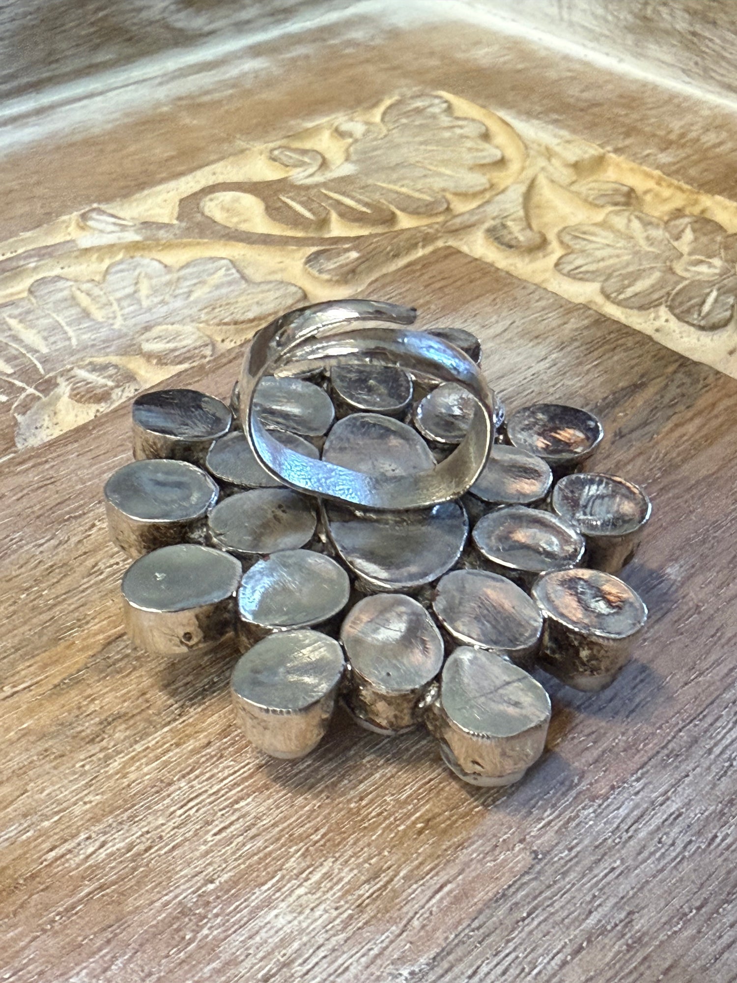 Pearl Cluster Ring