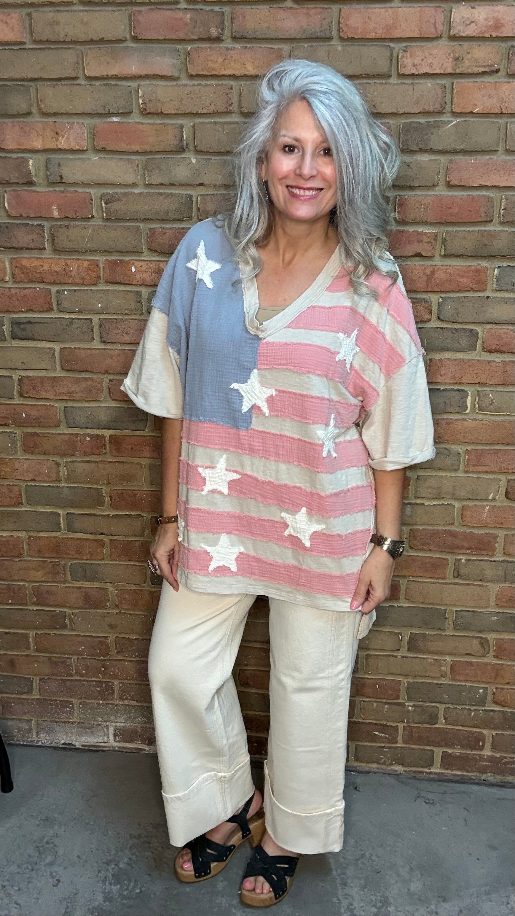 American Flag Top