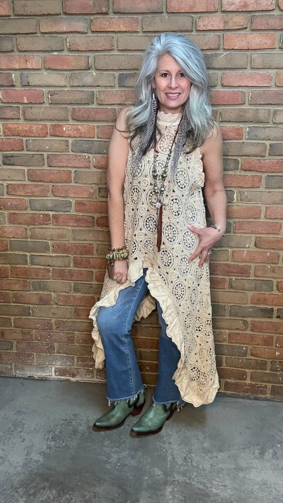 Wanderlight Tunic - Vintage Vault Boutique