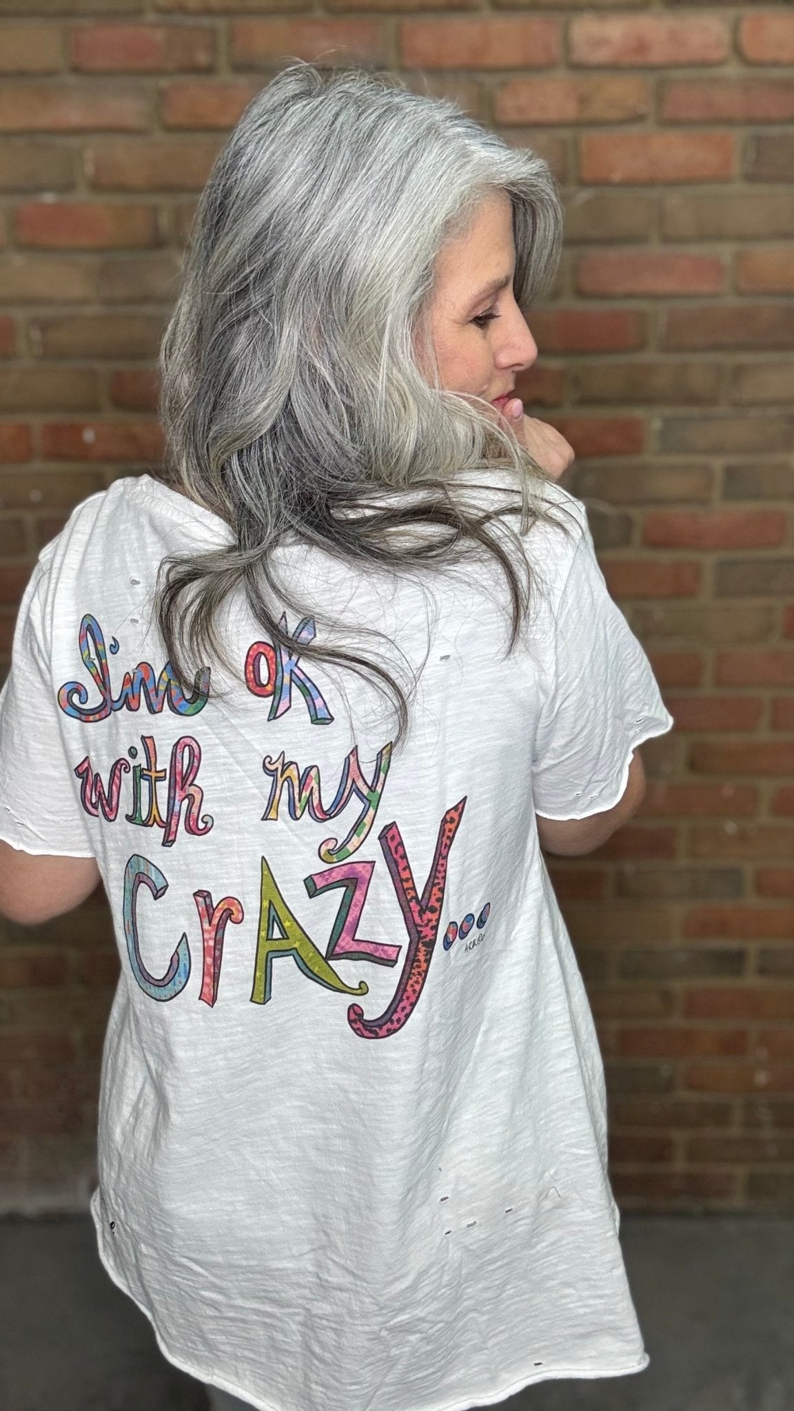 Yes I Am Crazy T-Shirt - Vintage Vault Boutique