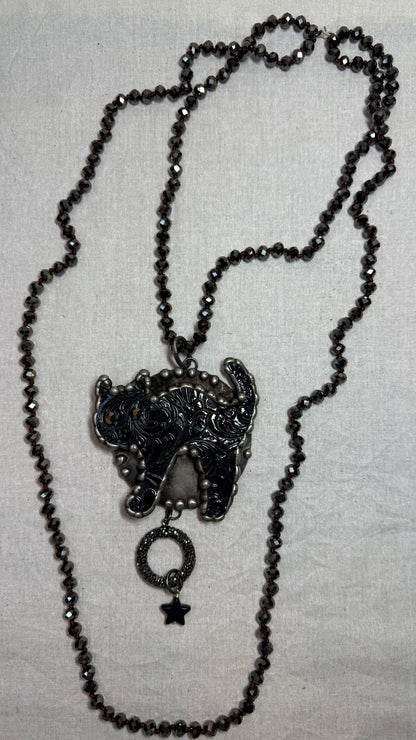 Black Cat Necklace