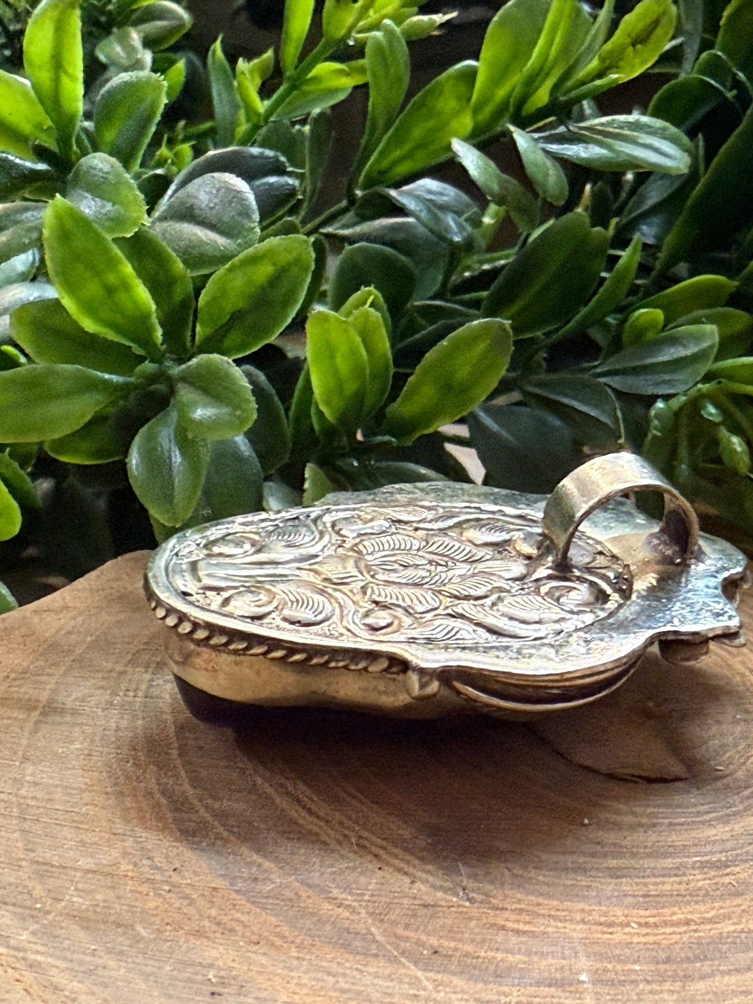 Semi - Precious Skull Tibetan Pendant - Vintage Vault Boutique