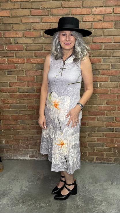 Easy Morning Print Dress