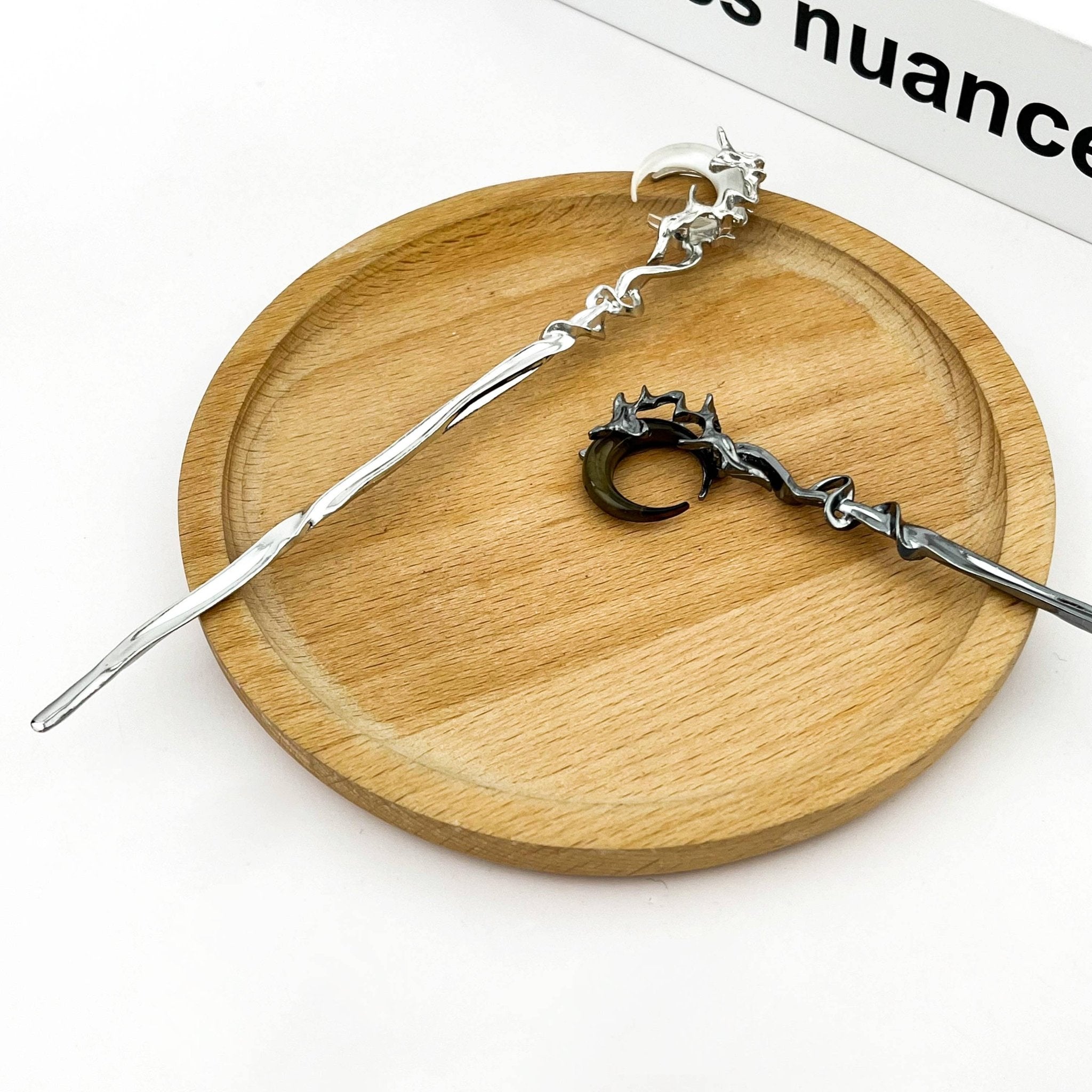 Crescent Wrap Hairpin - Vintage Vault Boutique
