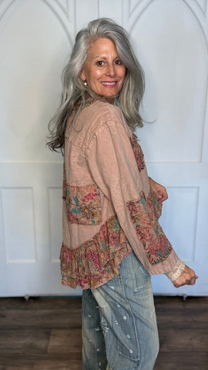 Soft Dune Top - Vintage Vault Boutique