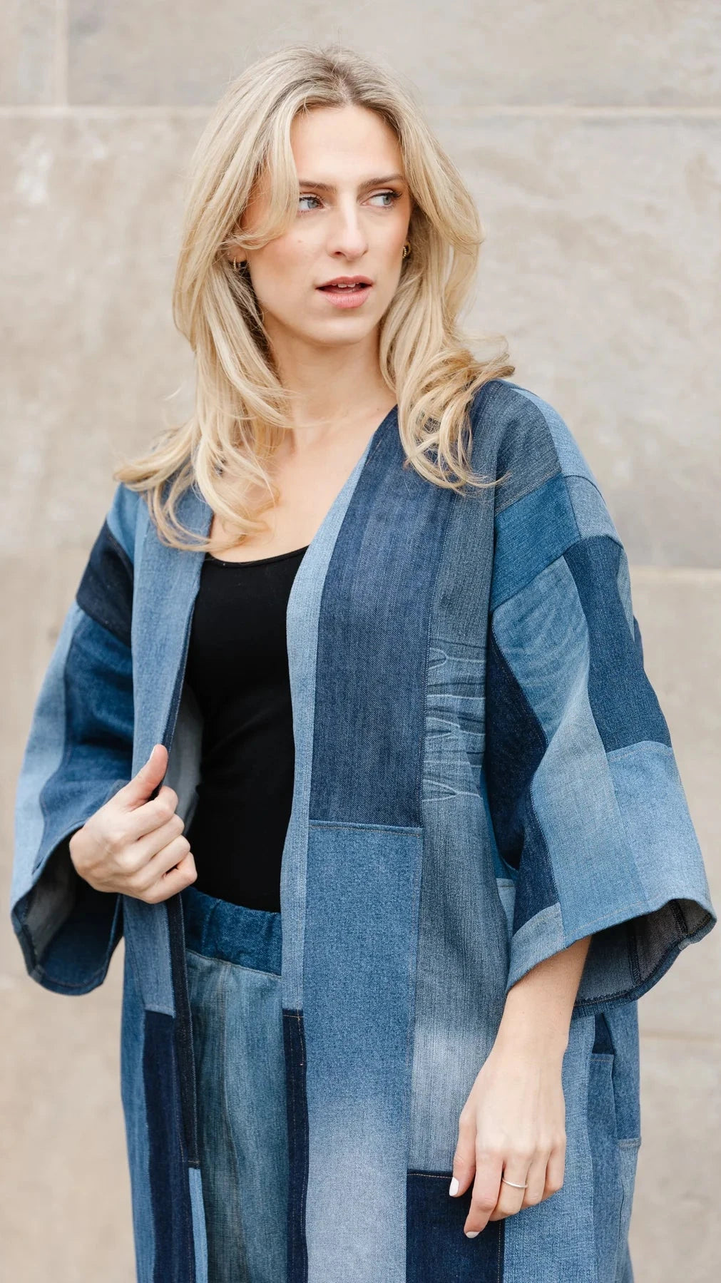 Tapiz Cardigan - Upcycled Denim