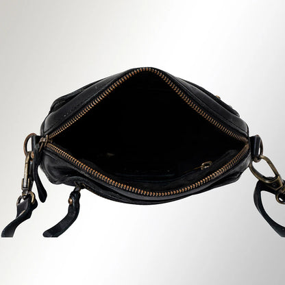 Leather Star Studded Bag