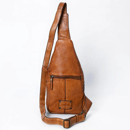 Leather Sling Bag - Vintage Vault Boutique
