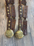 Brass Buckle Link Belt - Brown - Vintage Vault Boutique