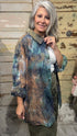 Storm Chaser Tie Dye Button Up Shirt - Vintage Vault Boutique