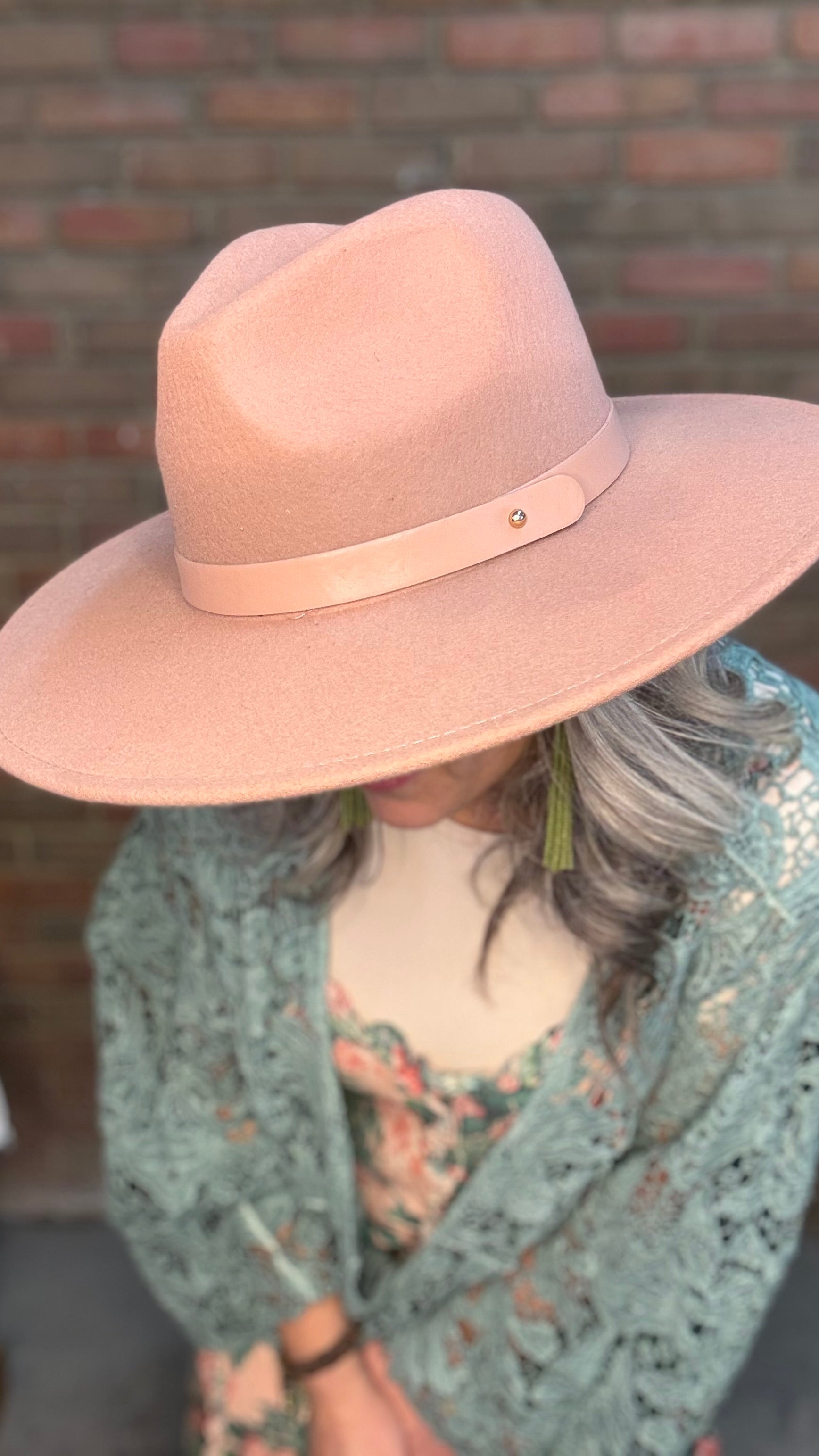 Wool Mauve Hat