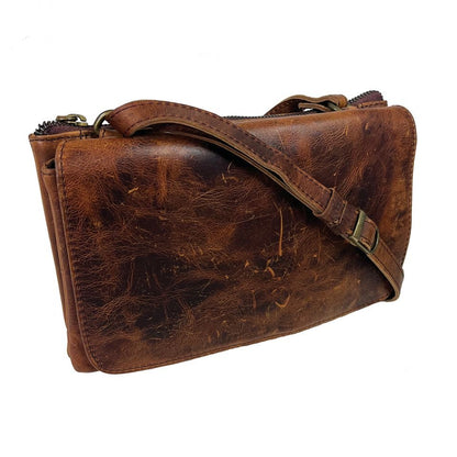Leather Crossbody Purse - Vintage Vault Boutique