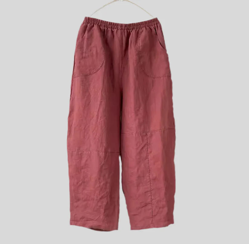 Linen Stitched pants ONE SIZE