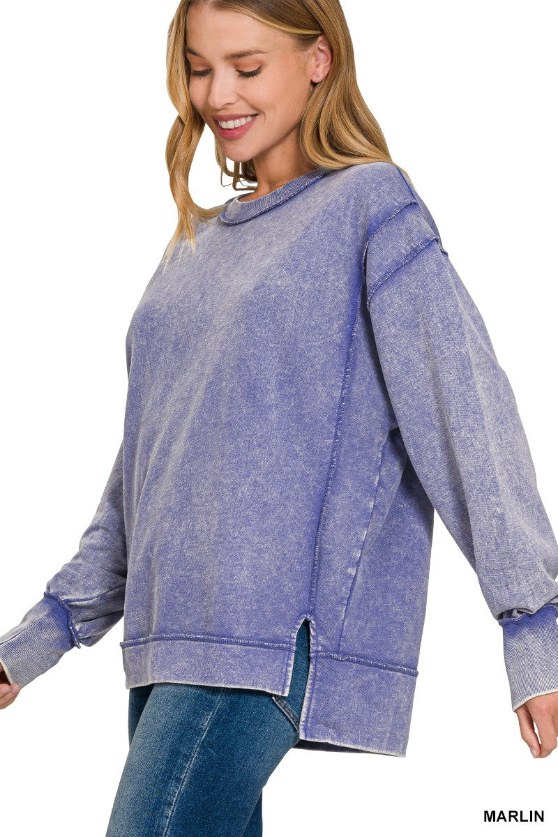 Exposed Seam Sweatshirt