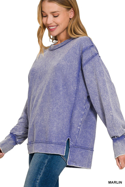 Exposed Seam Sweatshirt