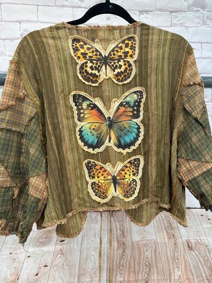 Button Butterfly Jacket