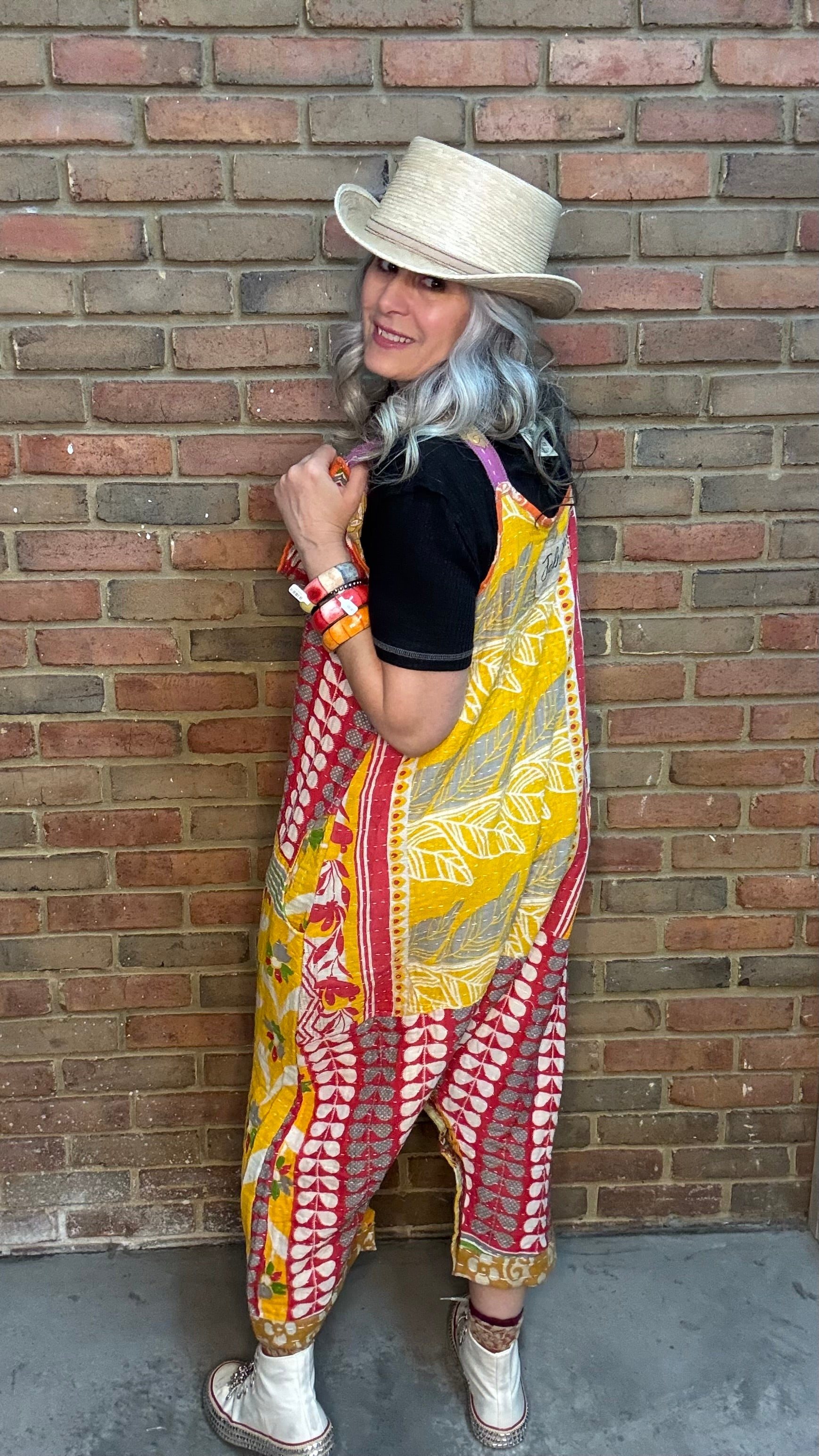 Kantha Sunrise Romper JG-75