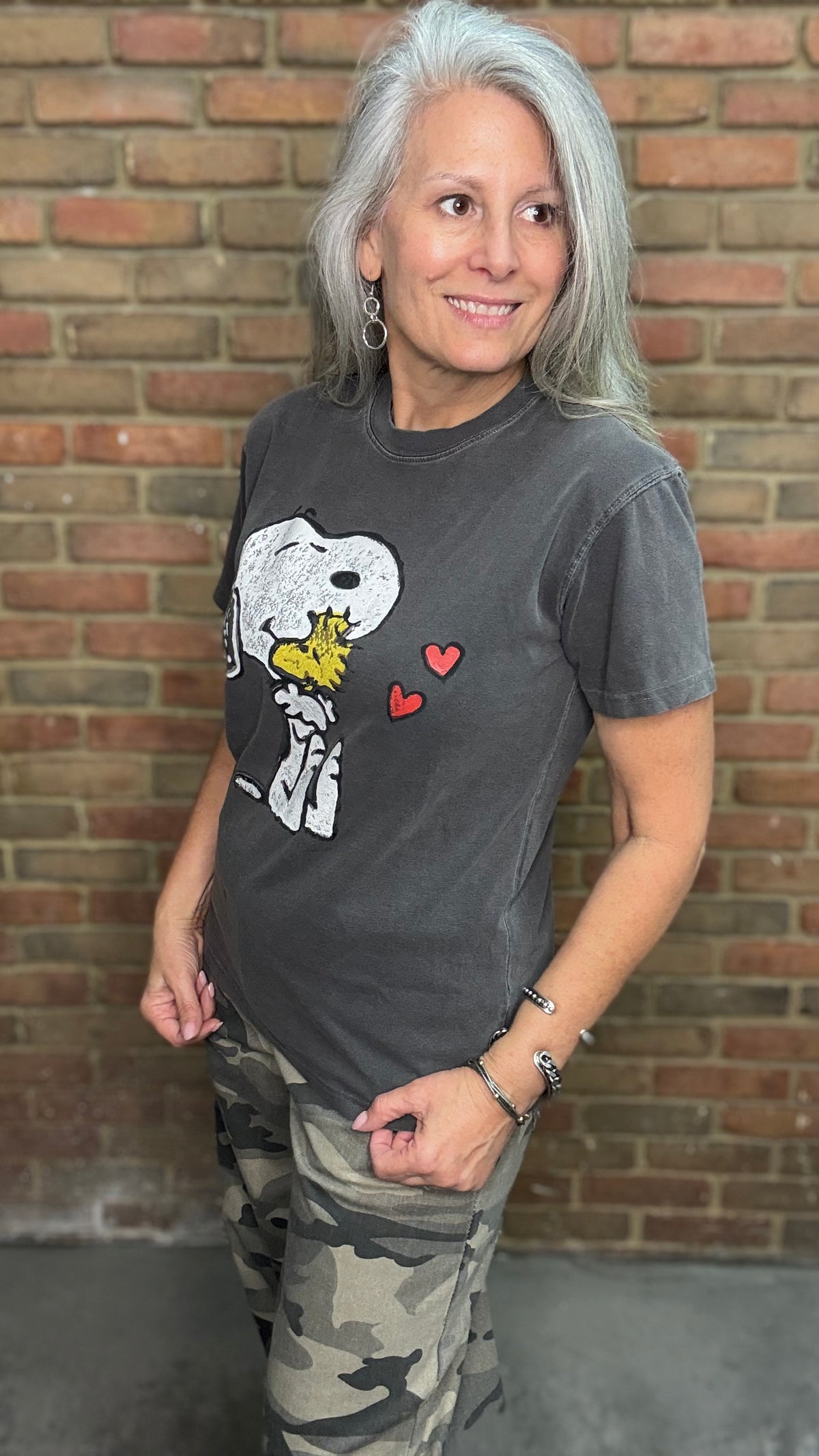 Peanuts BFF on Stencil Tee
